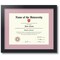 ArtToFrames Collage Photo Picture Frame with 1 - 11x14 inch Openings, Framed in Black with Over 62 Mat Color Options and Regular Glass (CSM-3926-726)